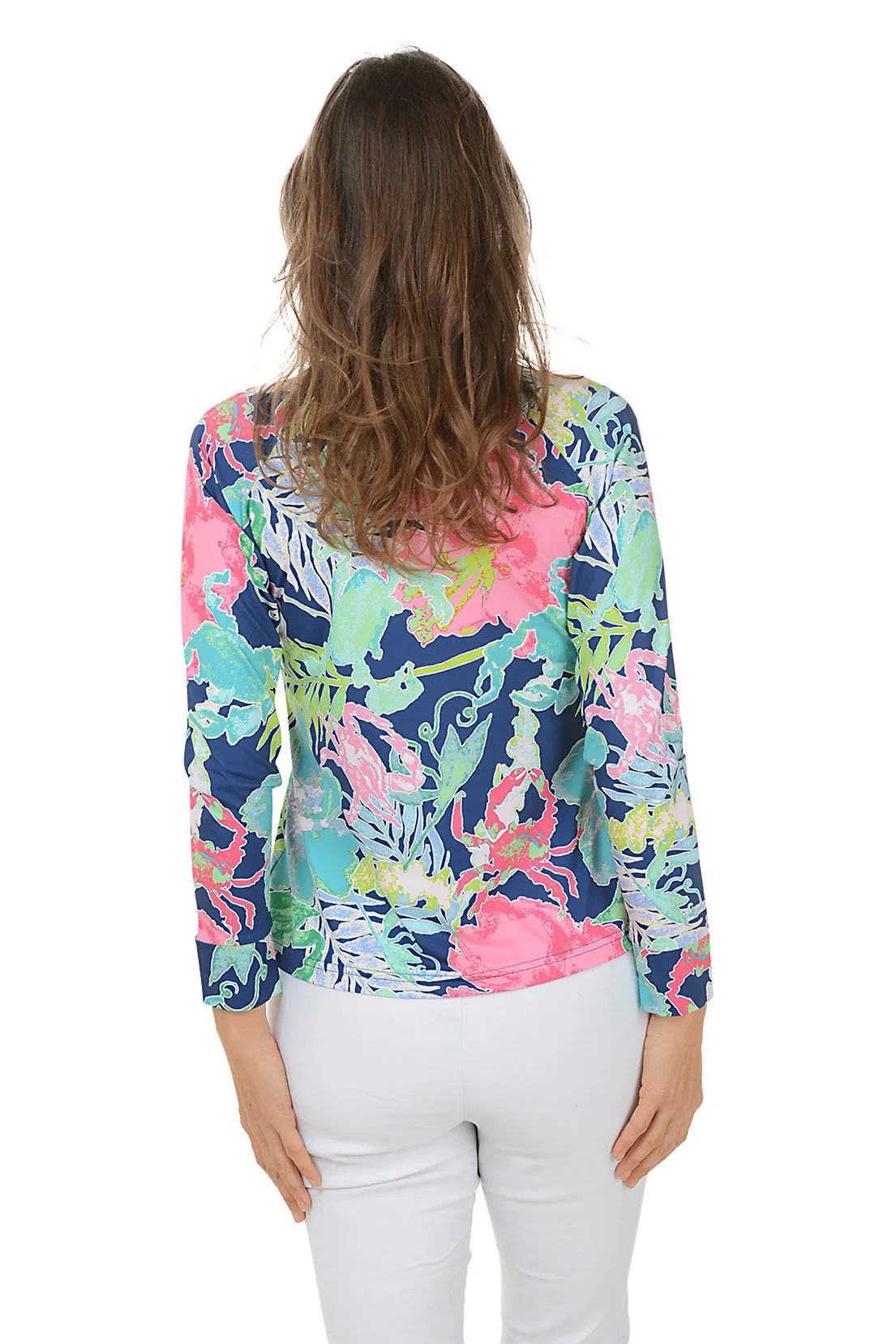 Crabby Briley Mock Neck Top