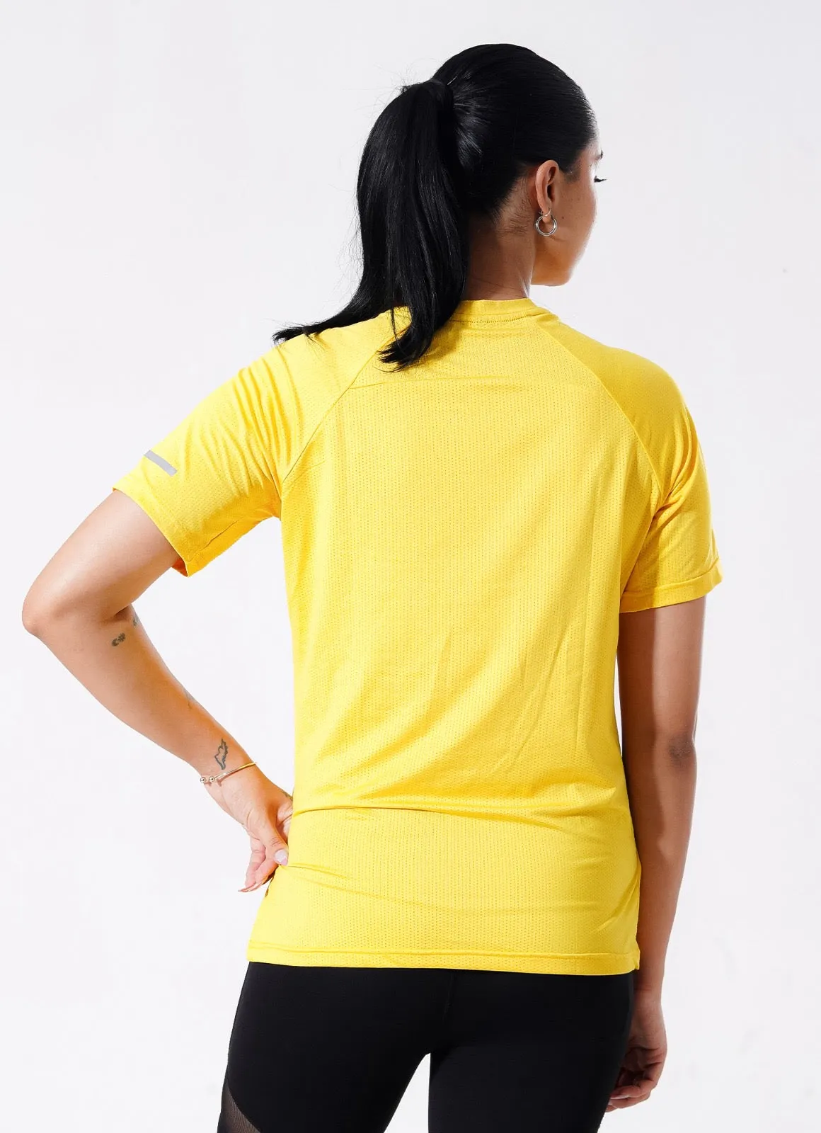 Crest Cardio Tshirt - Mustard
