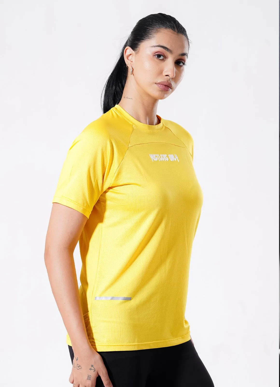 Crest Cardio Tshirt - Mustard