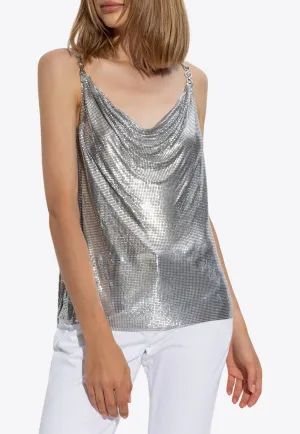 Crystal Mesh Camisole Top