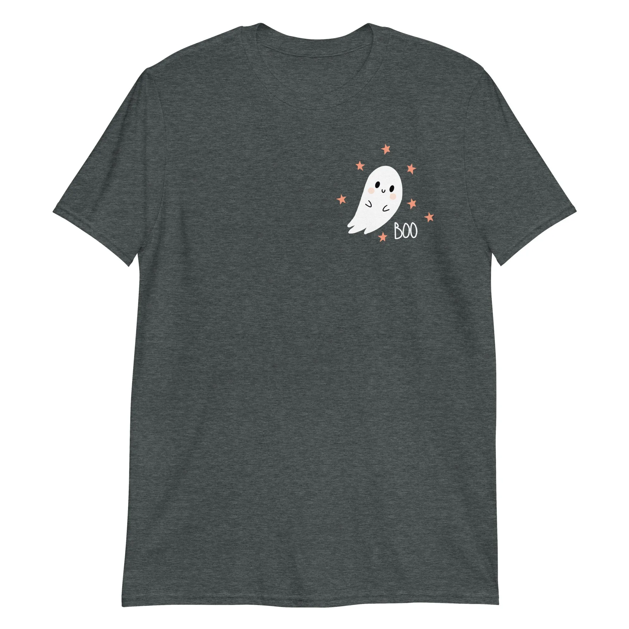 Cute Ghost Pocket Design T-shirt