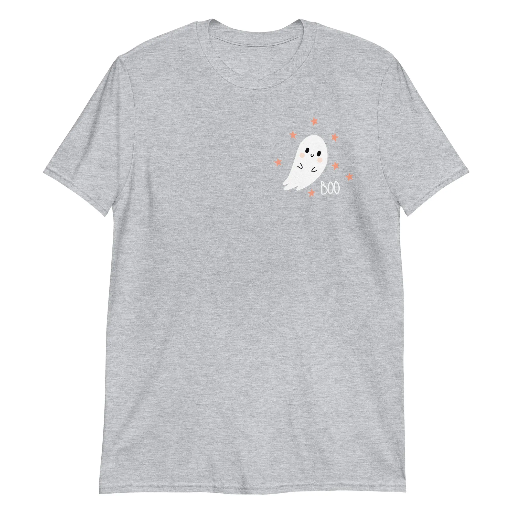 Cute Ghost Pocket Design T-shirt