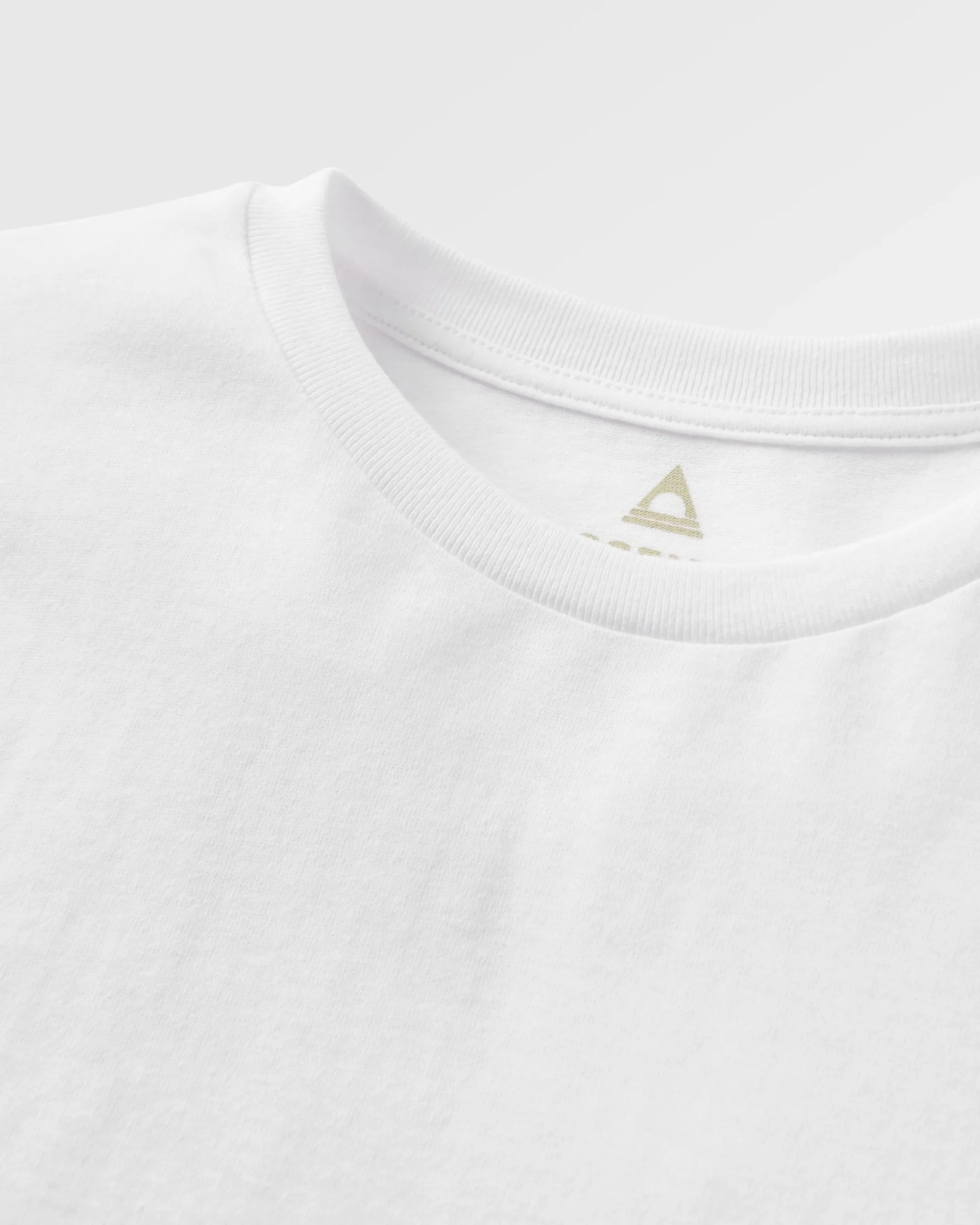 Dawning Recycled Cotton T-shirt - White