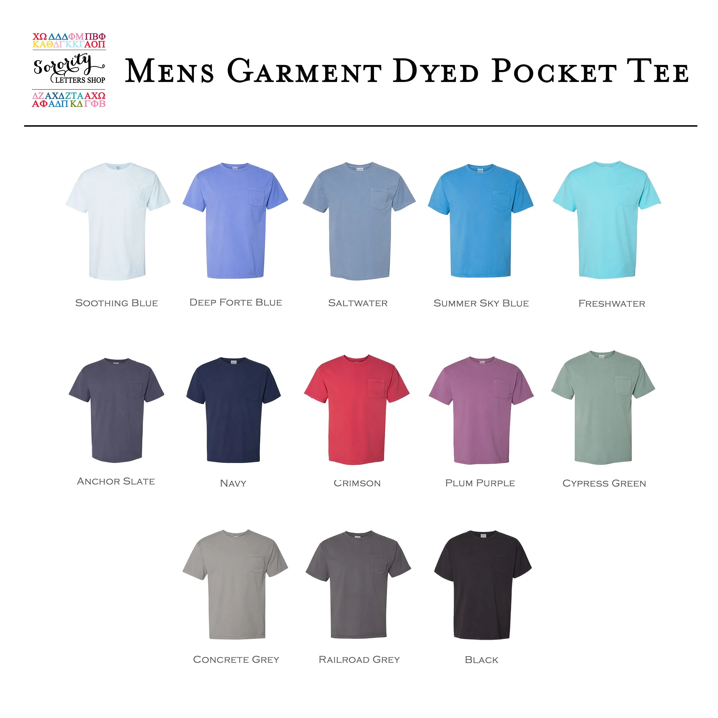 Delta Sigma Pi Short Sleeve Pocket Tee