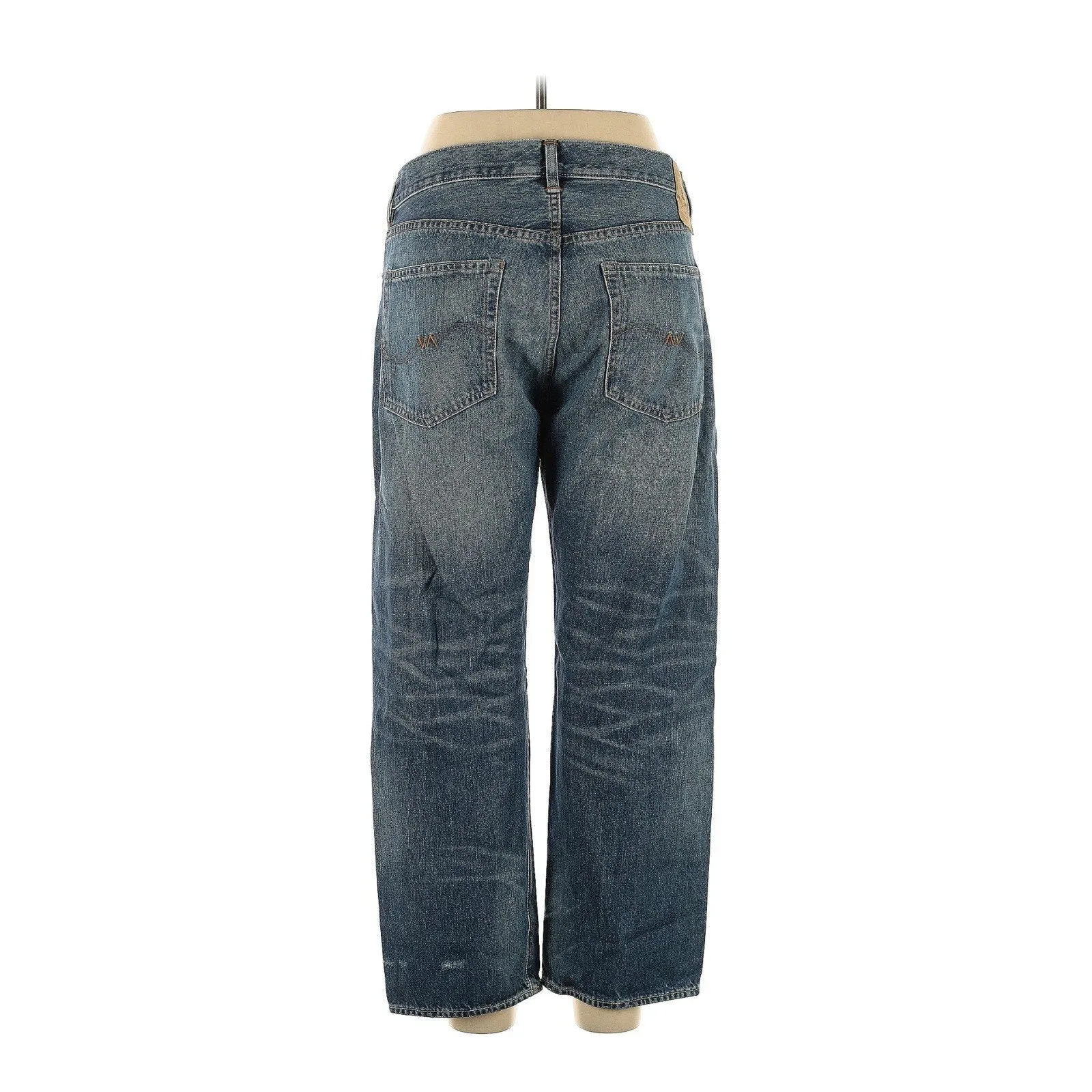 Denimist Women's Lucy Boyfriend Jeans – Size 31 x 26, Medium Wash