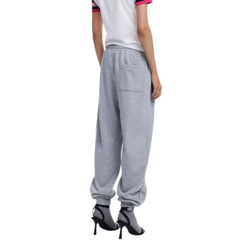 Desigual Light Blue Cotton Jeans & Pant