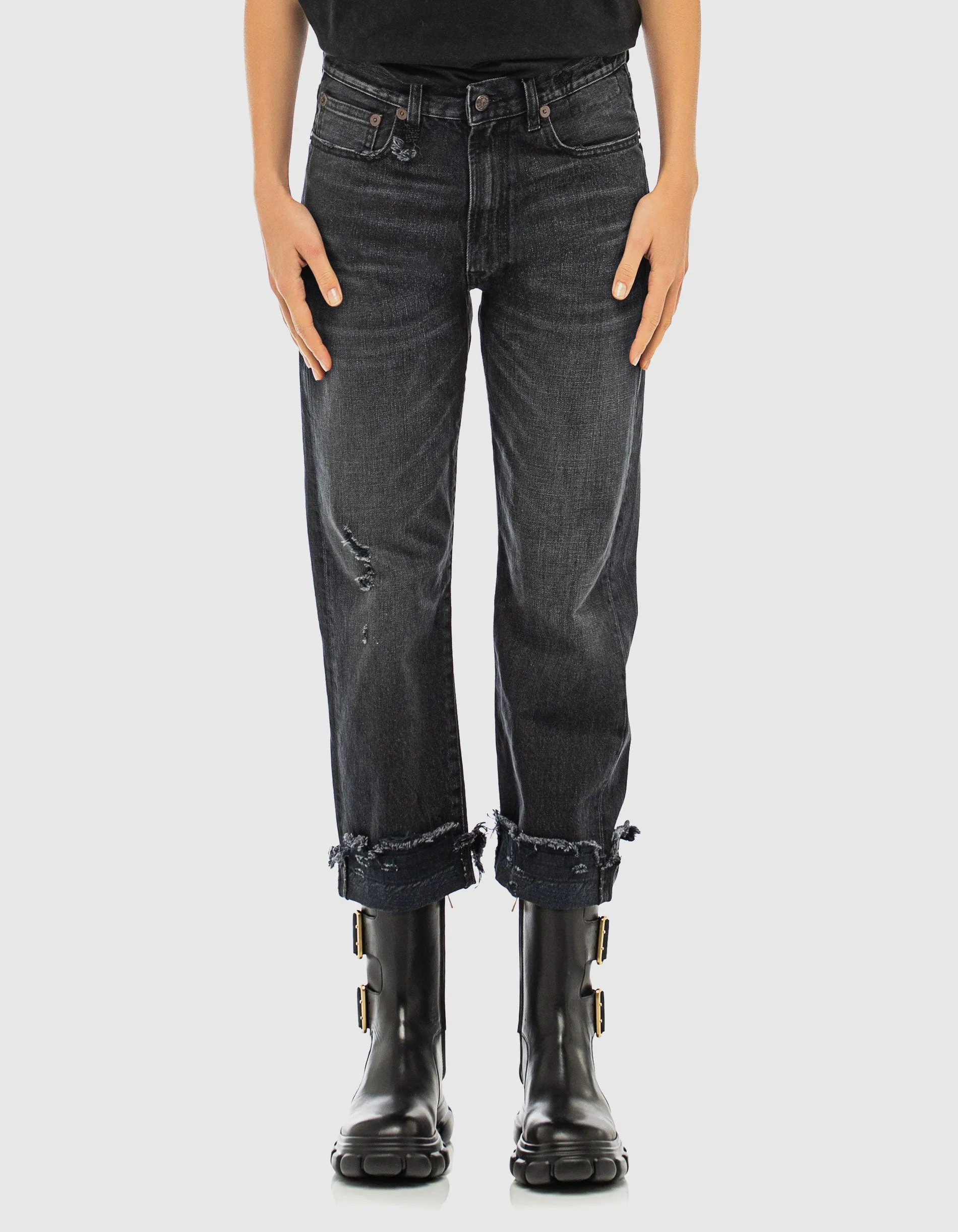 Destroyed Boyfriend-Jeans