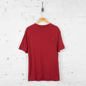 Dickies Pocket T Shirt - Red - M