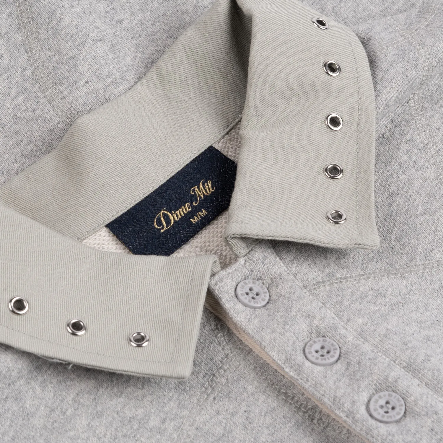 Dime Men Wave Rugby Heather Gray