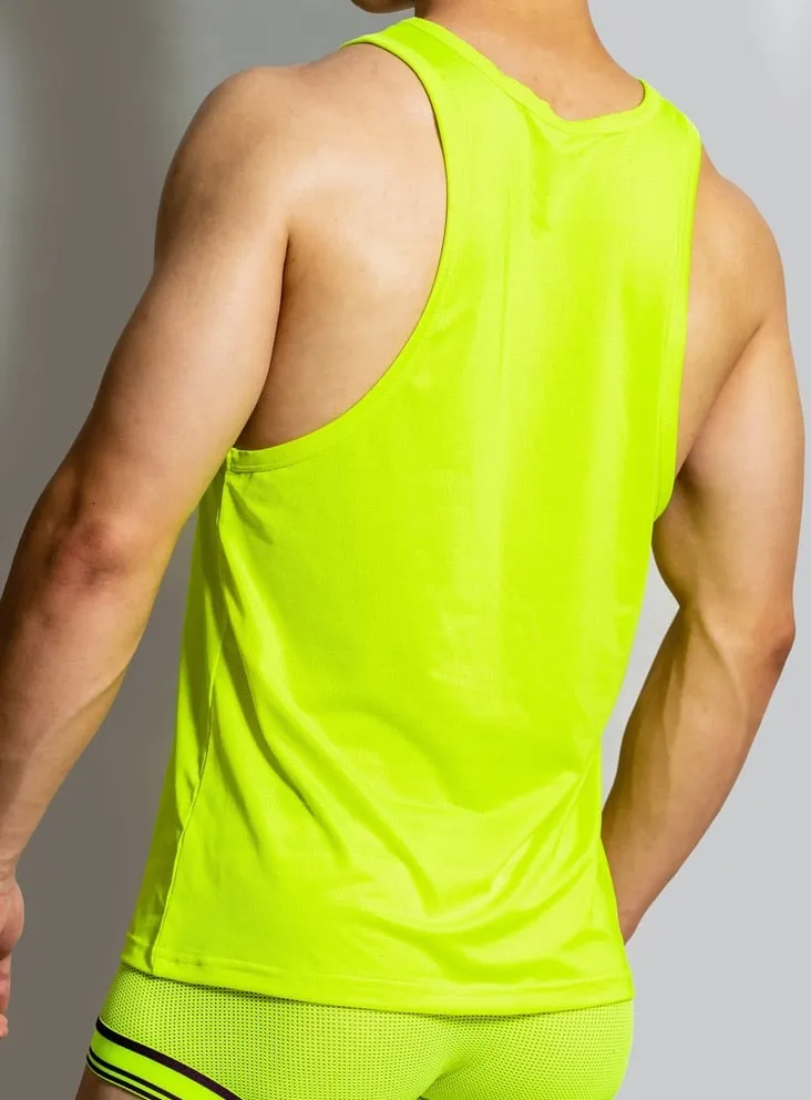 DM Men's Mesh Muscle Tank Tops