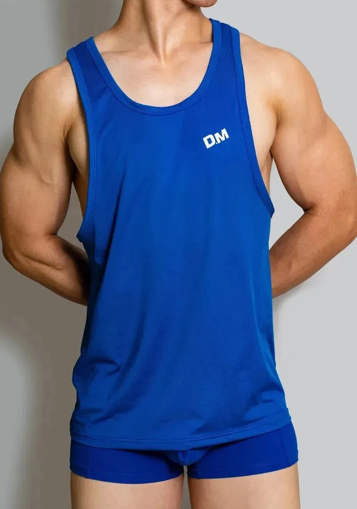 DM Men's Mesh Muscle Tank Tops