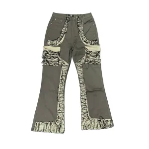 DON’T LET MOM FIND OUT BLACK STITCH JEANS