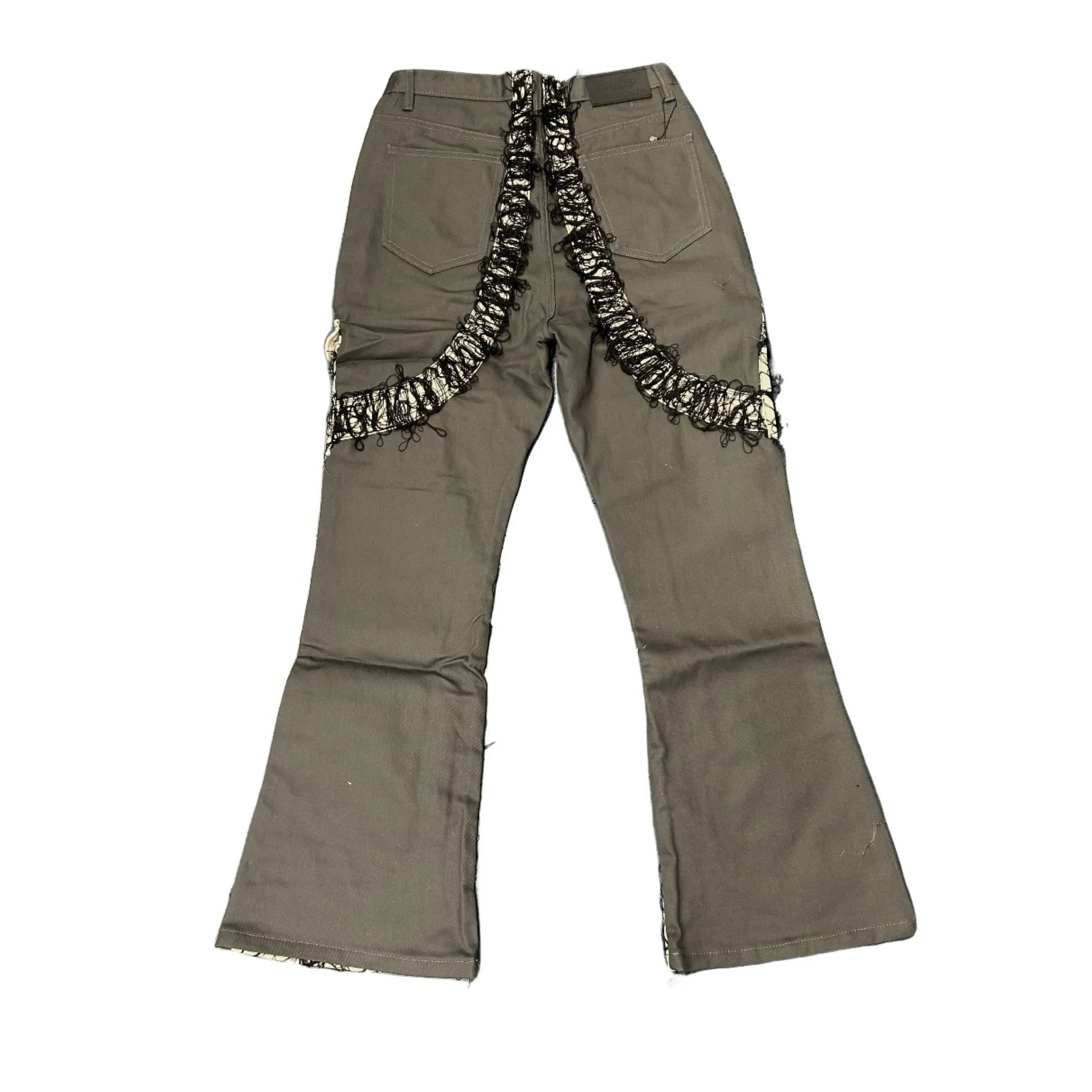 DON’T LET MOM FIND OUT BLACK STITCH JEANS