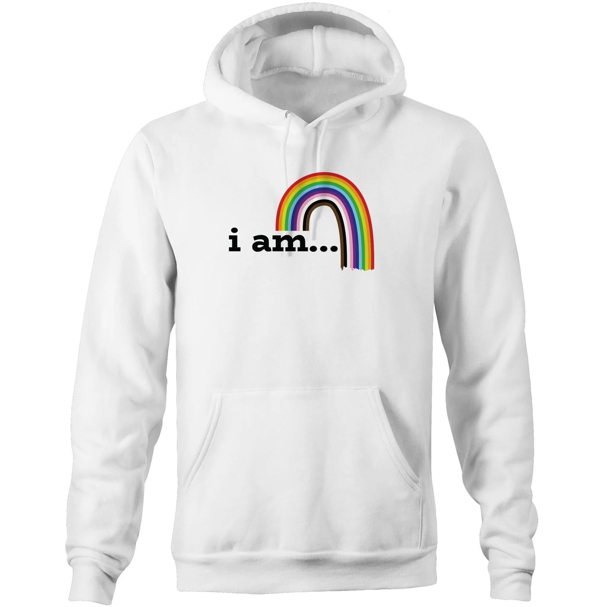 Drag'd Out Beechworth - I Am Who I Am Hoodie Sweatshirt Unisex Double Sided (LG159)
