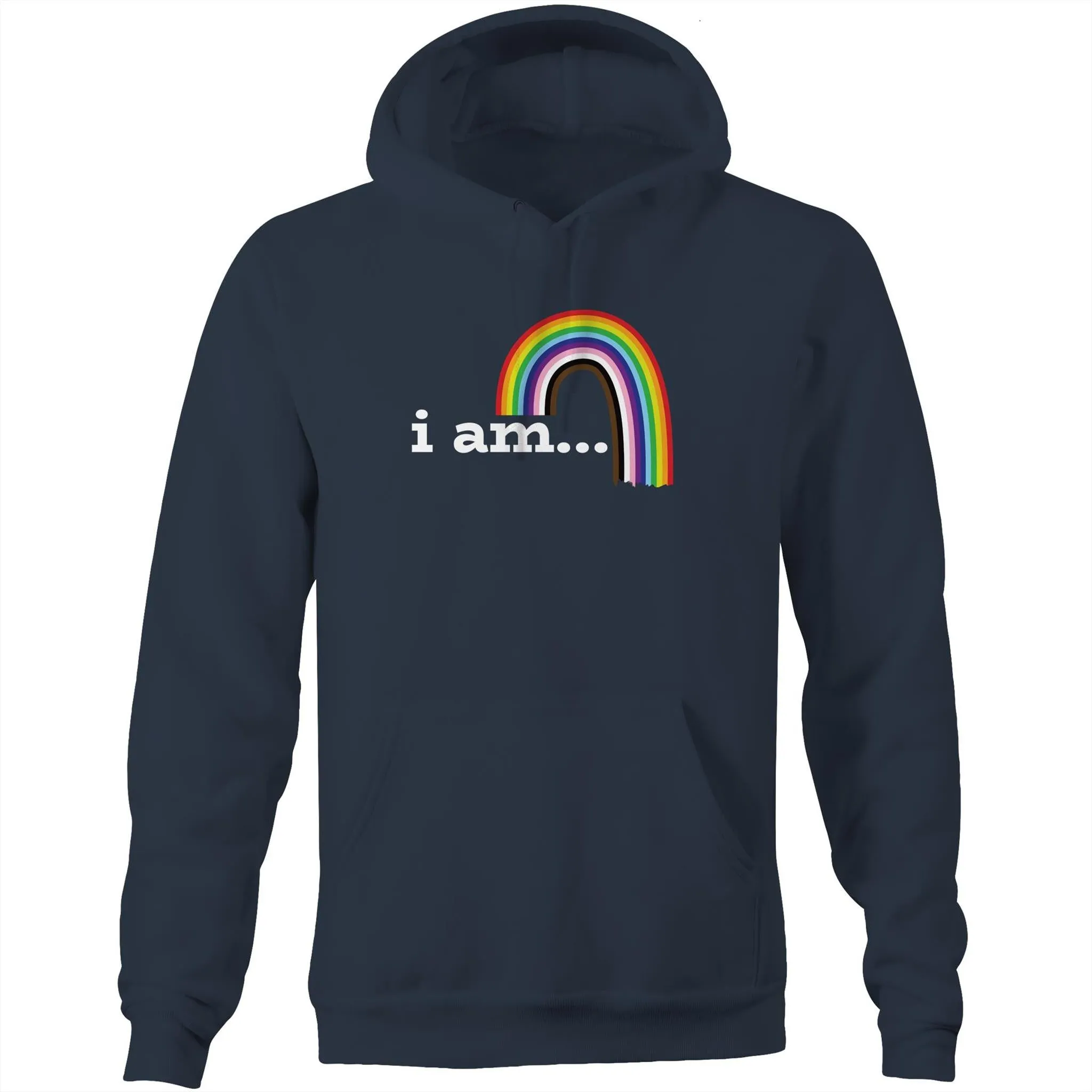 Drag'd Out Beechworth - I Am Who I Am Hoodie Sweatshirt Unisex Double Sided (LG159)