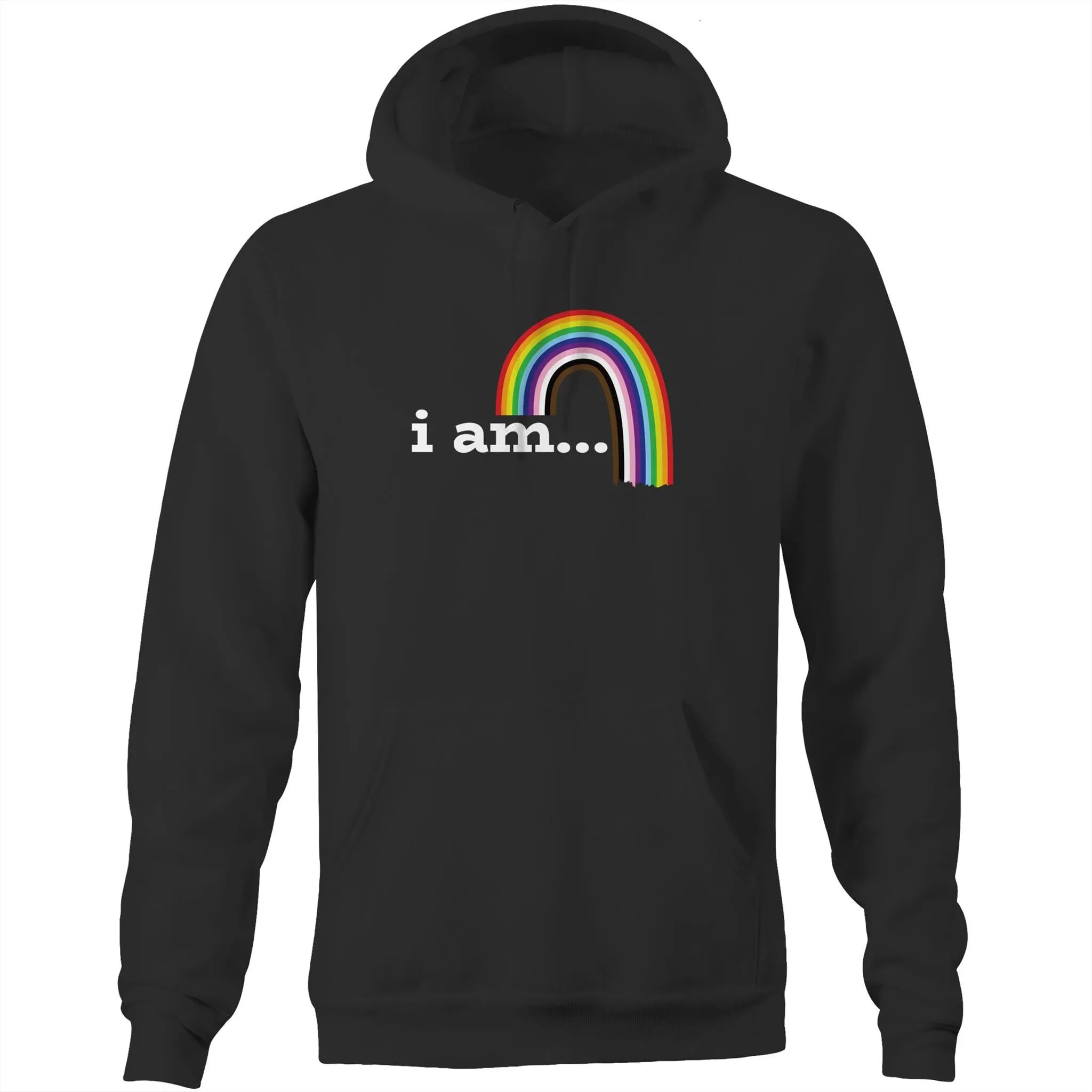 Drag'd Out Beechworth - I Am Who I Am Hoodie Sweatshirt Unisex Double Sided (LG159)
