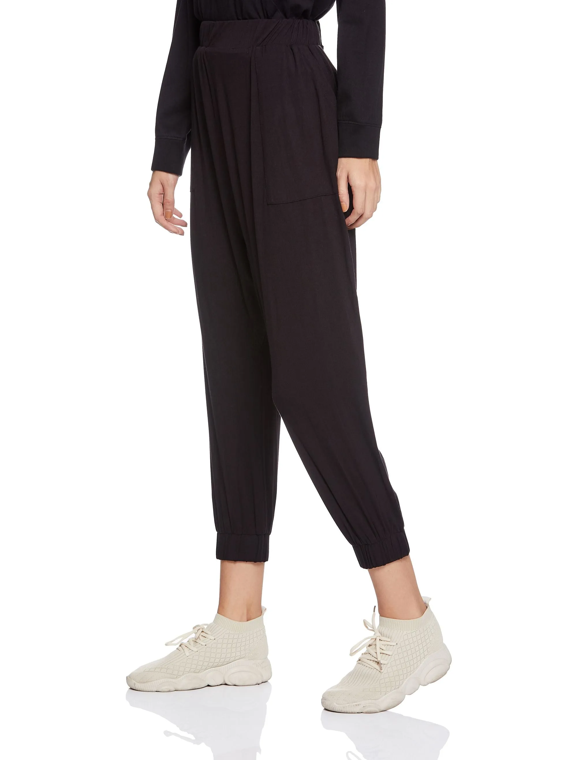 Drapped Jogger (Black)