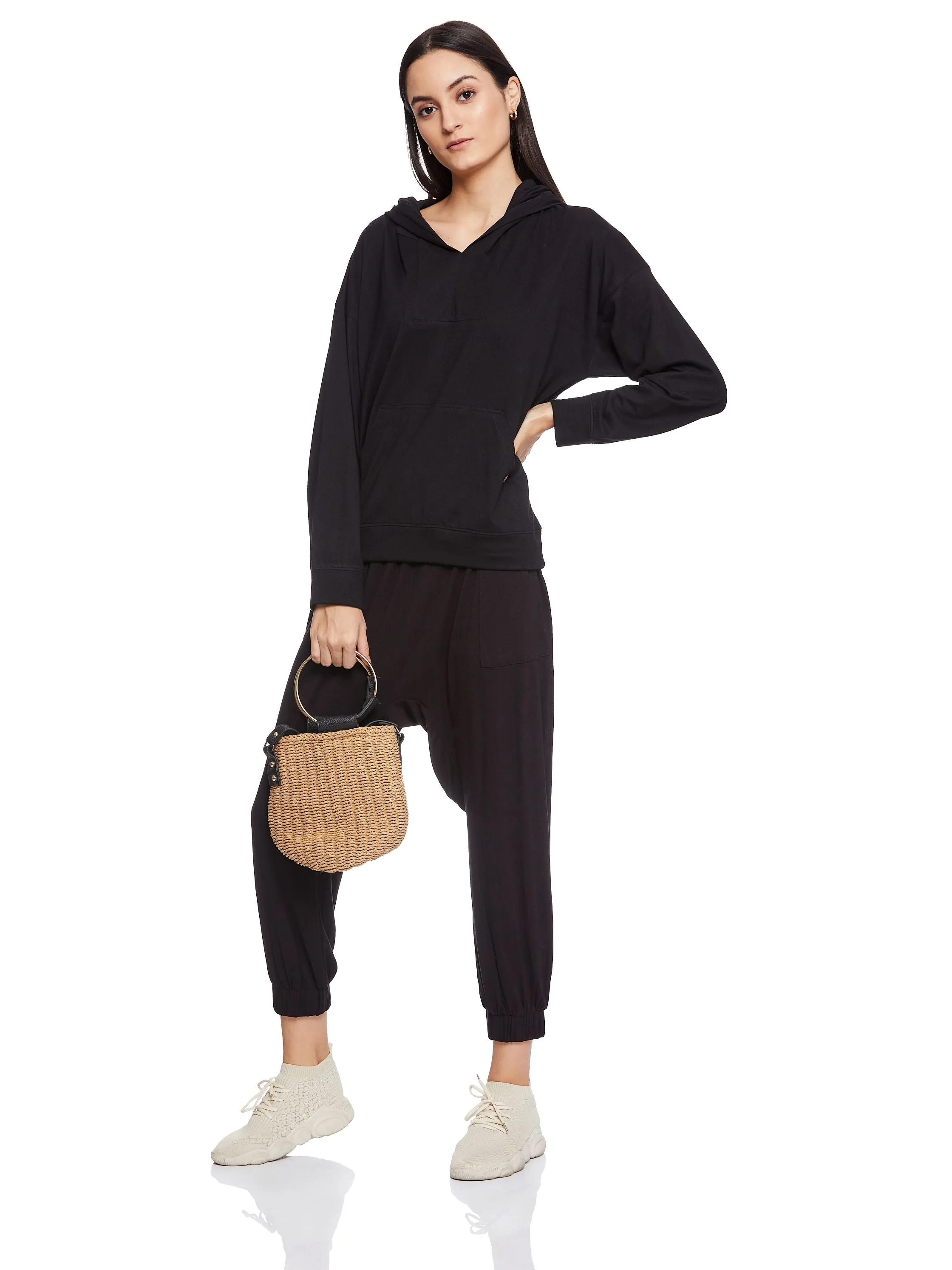 Drapped Jogger (Black)