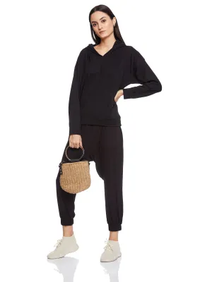 Drapped Jogger (Black)