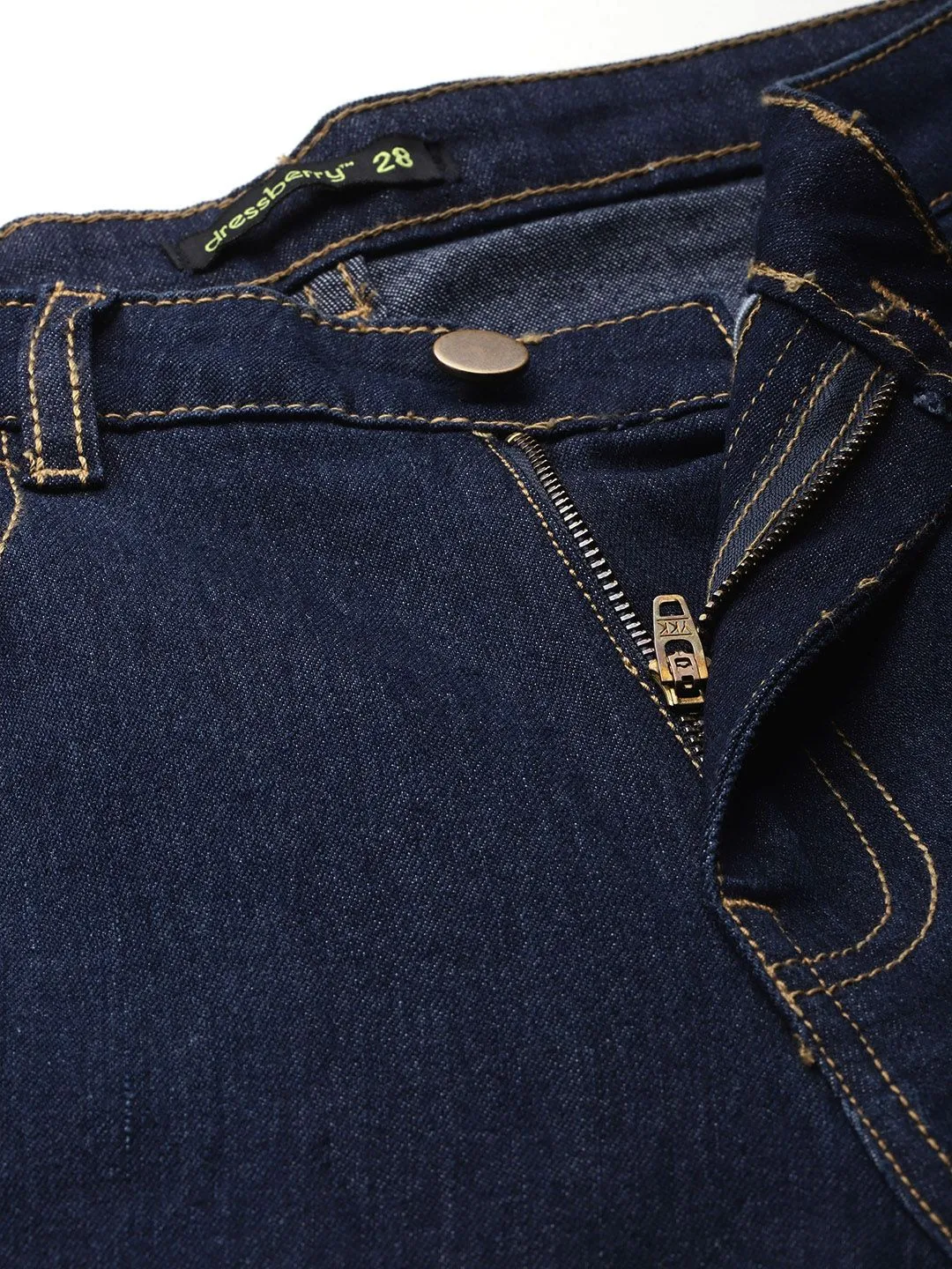 DressBerry Women Embellished Mom Fit Jeans