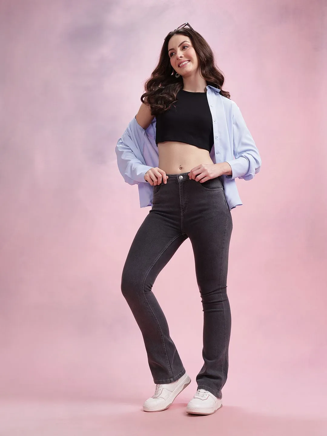 DressBerry Women Mom Fit Jeans