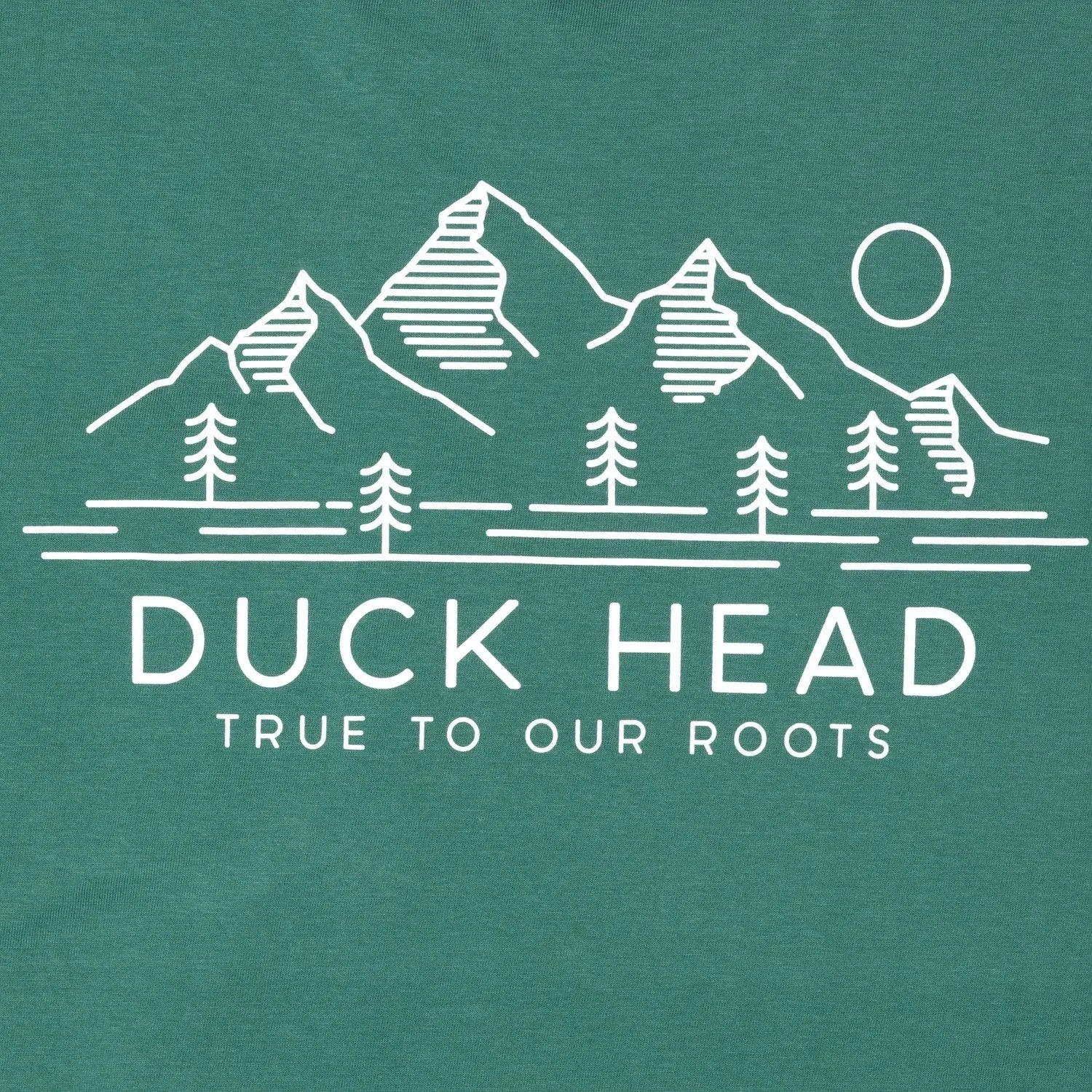 Duck Head Mountain Patch Short Sleeve T-Shirt