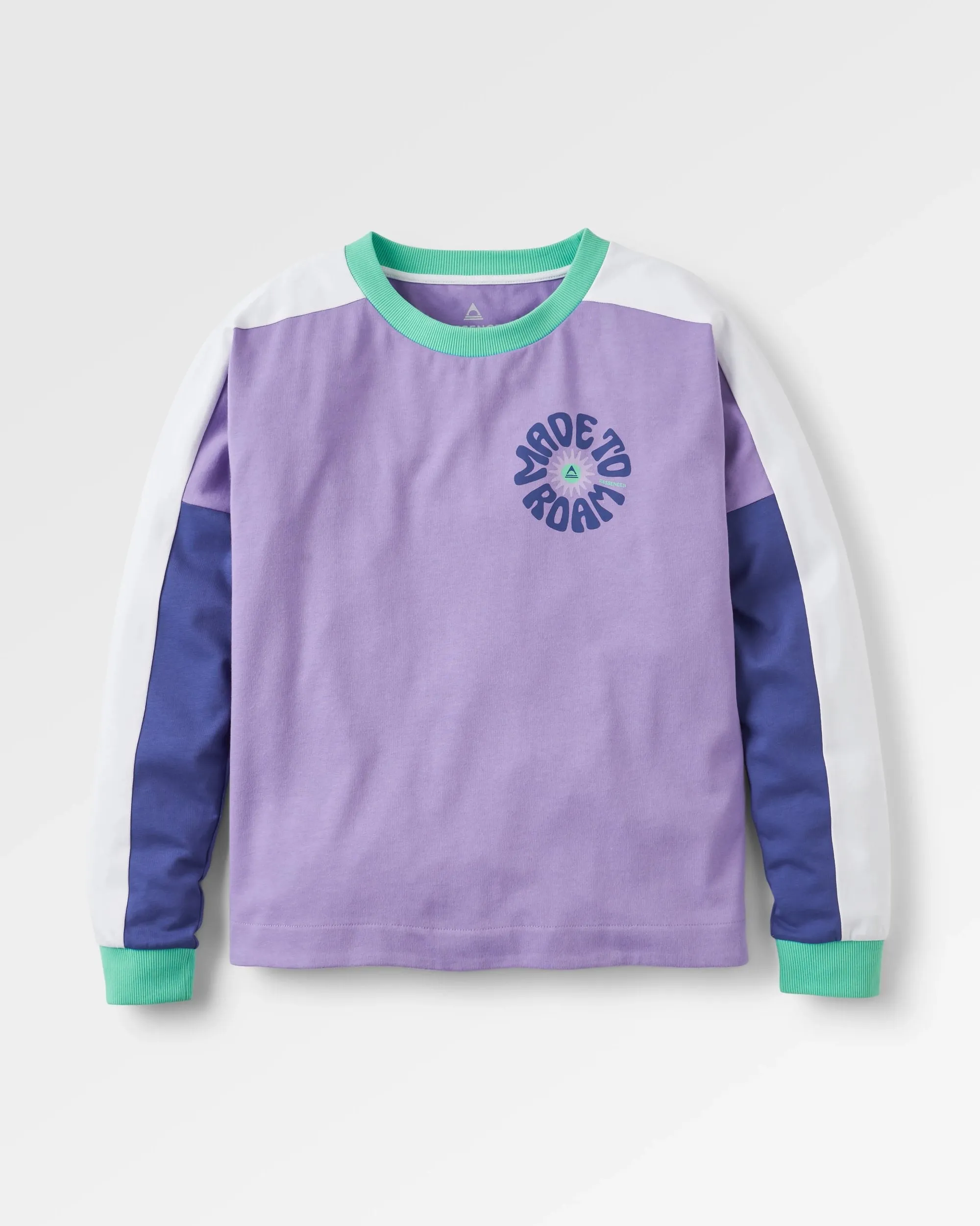 Easy Days Organic Cotton LS T-Shirt - Retro Purple