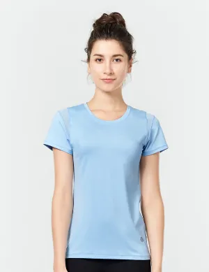 easyoga LA-VEDA Heptagon Short Sleeve - B33 Powder blue