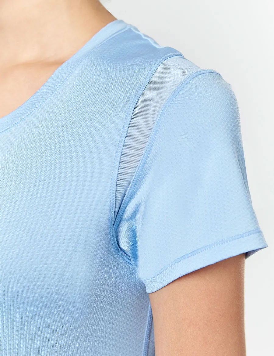 easyoga LA-VEDA Heptagon Short Sleeve - B33 Powder blue