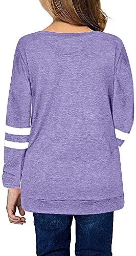 Ebifin Color Block Tunic Tops - Girls Sizes 4-15