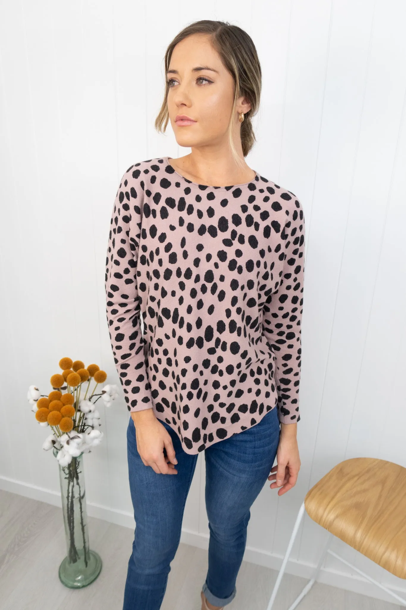 Effie Jumper -Pale pink