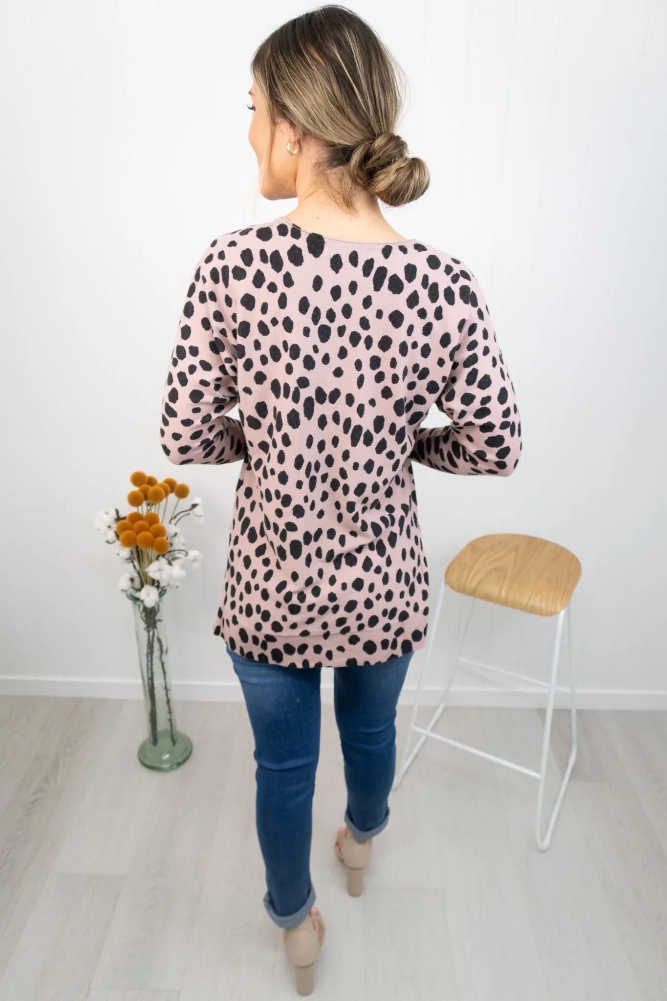 Effie Jumper -Pale pink