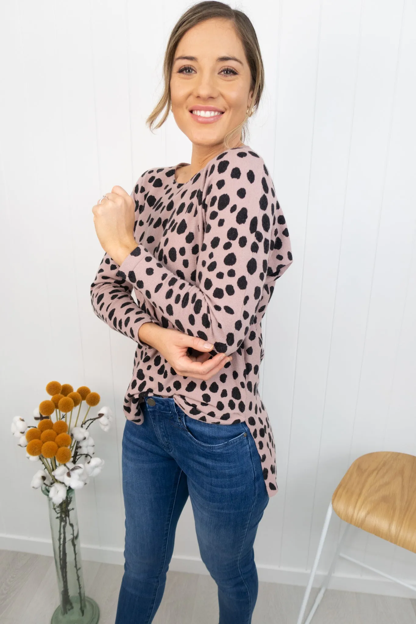 Effie Jumper -Pale pink