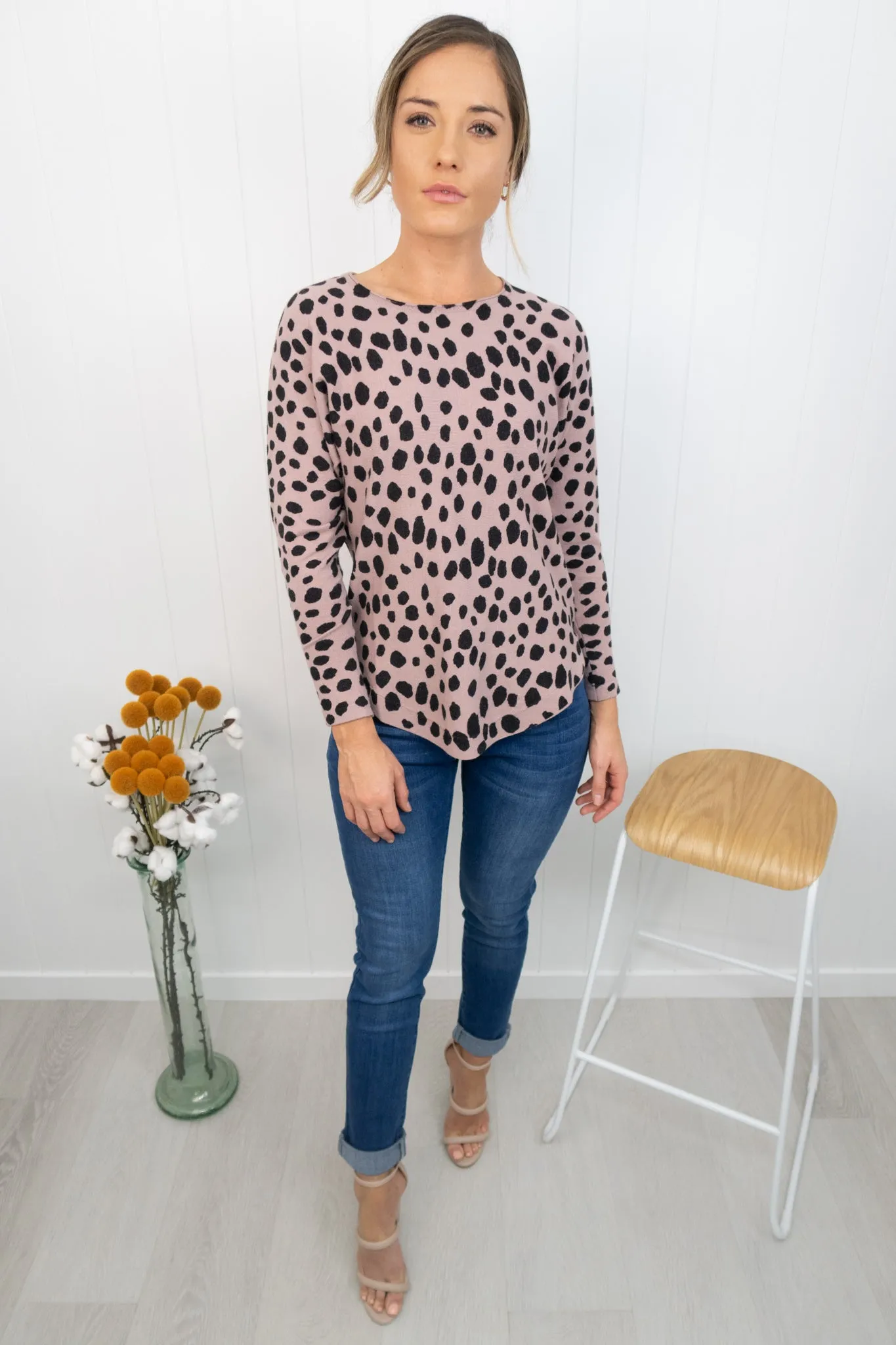 Effie Jumper -Pale pink
