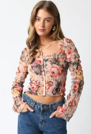 Eleanor Blouse-Floral