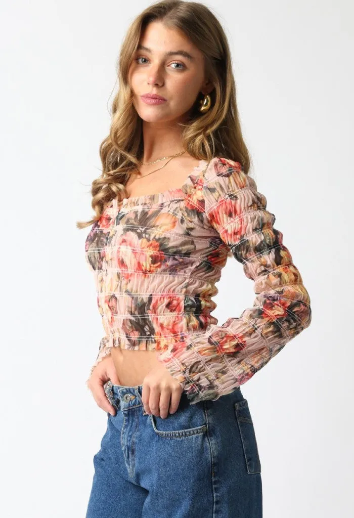 Eleanor Blouse-Floral