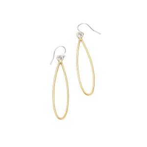 Elongated Teardrop Earring