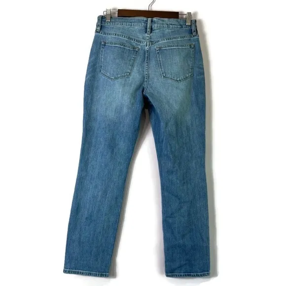 EUC J Crew Slim Broken In Patchwork Boyfriend Distressed Jeans Size 26