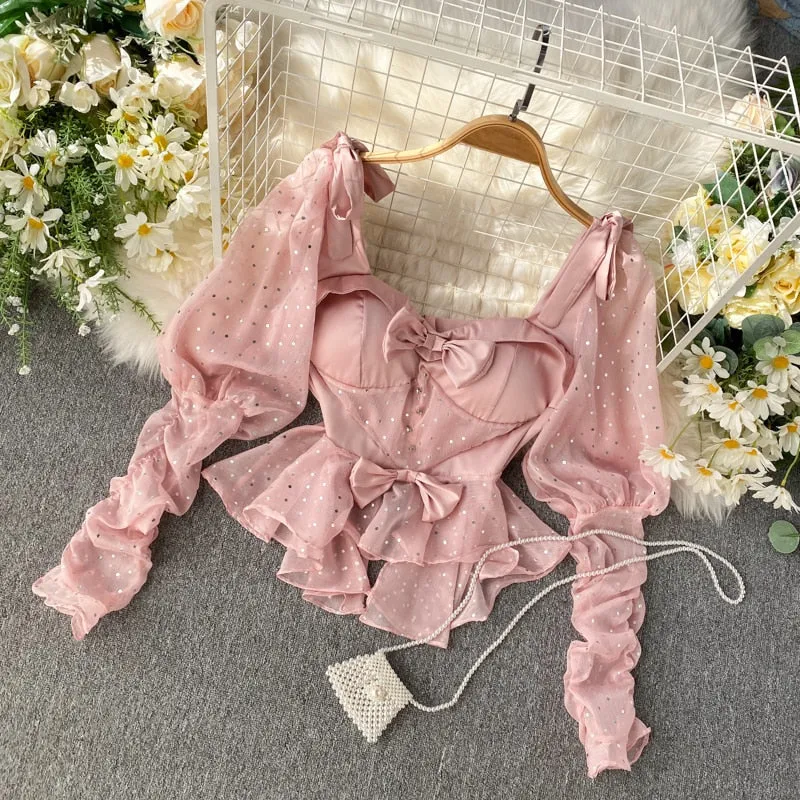 Fashion Vintage Gothic Blouse