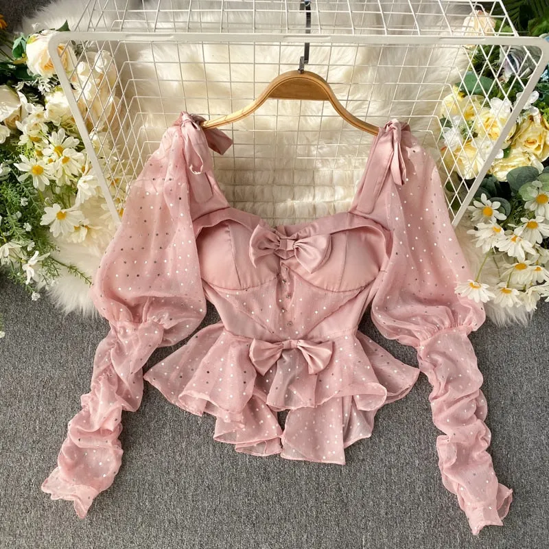 Fashion Vintage Gothic Blouse