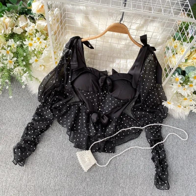 Fashion Vintage Gothic Blouse