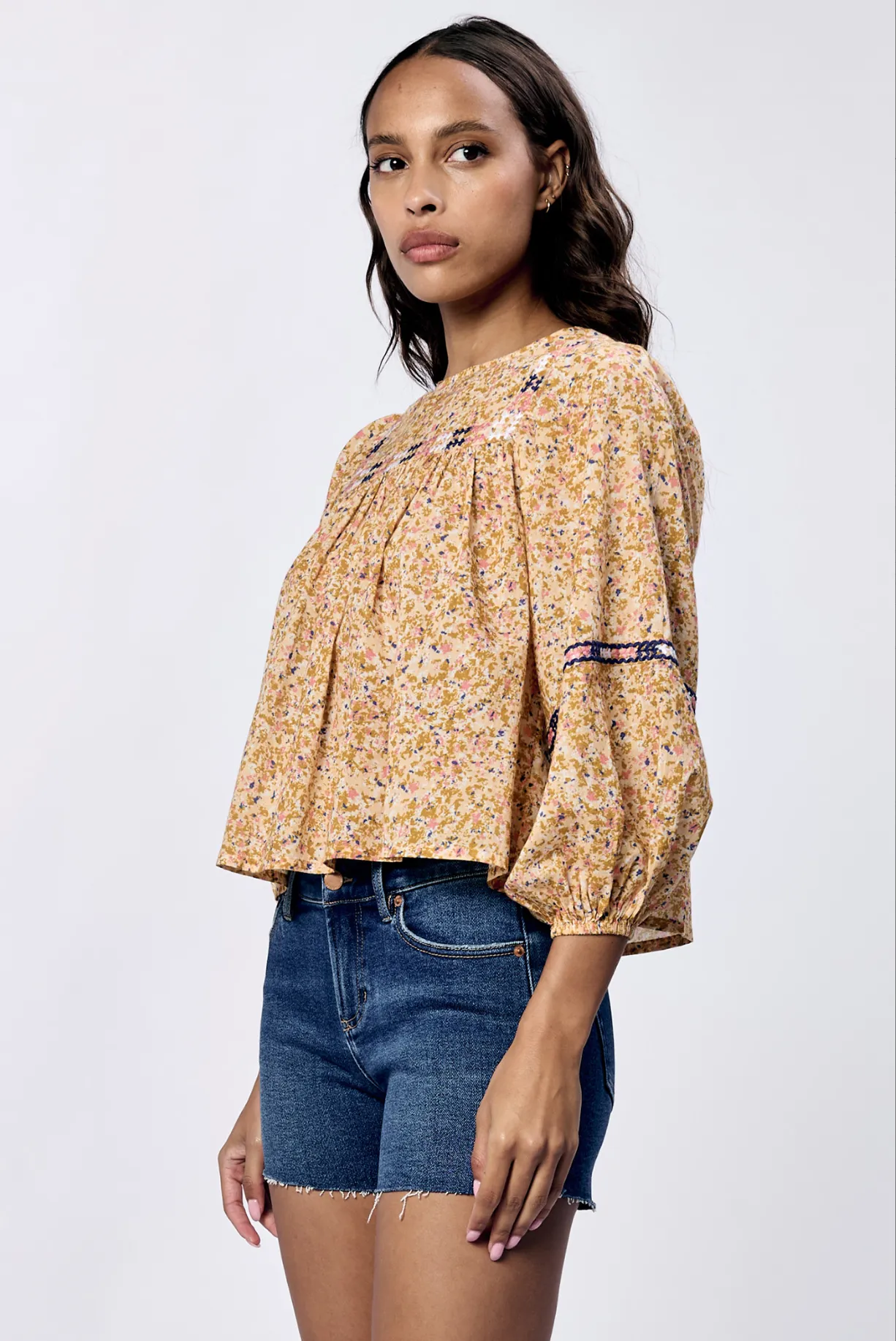 Fernande Marigold Top (Dear John)