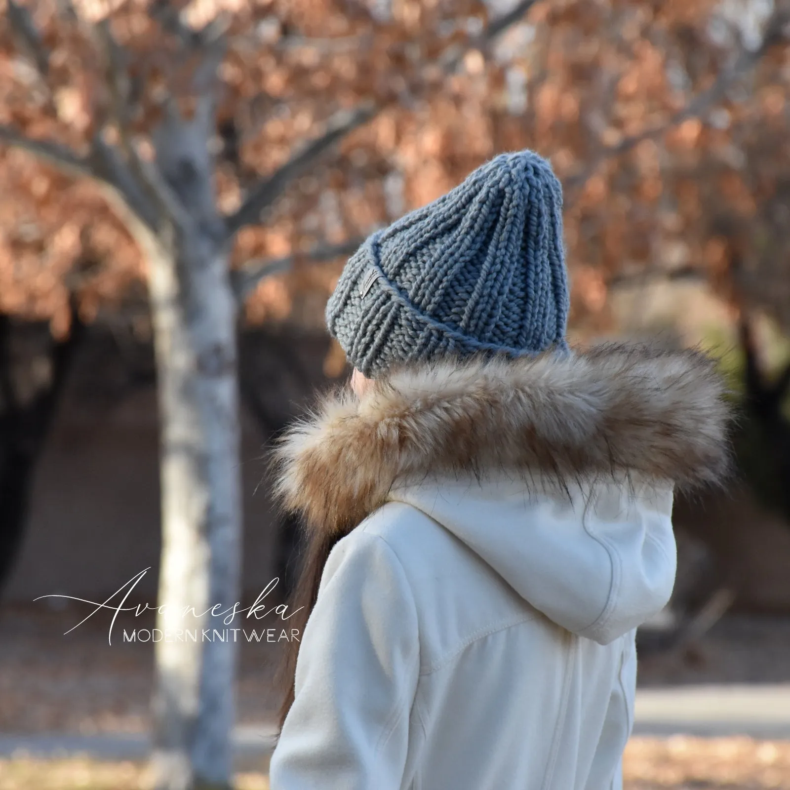 Fold Over Brim Chunky Beanie | THE KHLOE