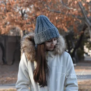 Fold Over Brim Chunky Beanie | THE KHLOE