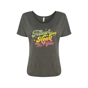 Follow Your Heart Melt Ladies Tee