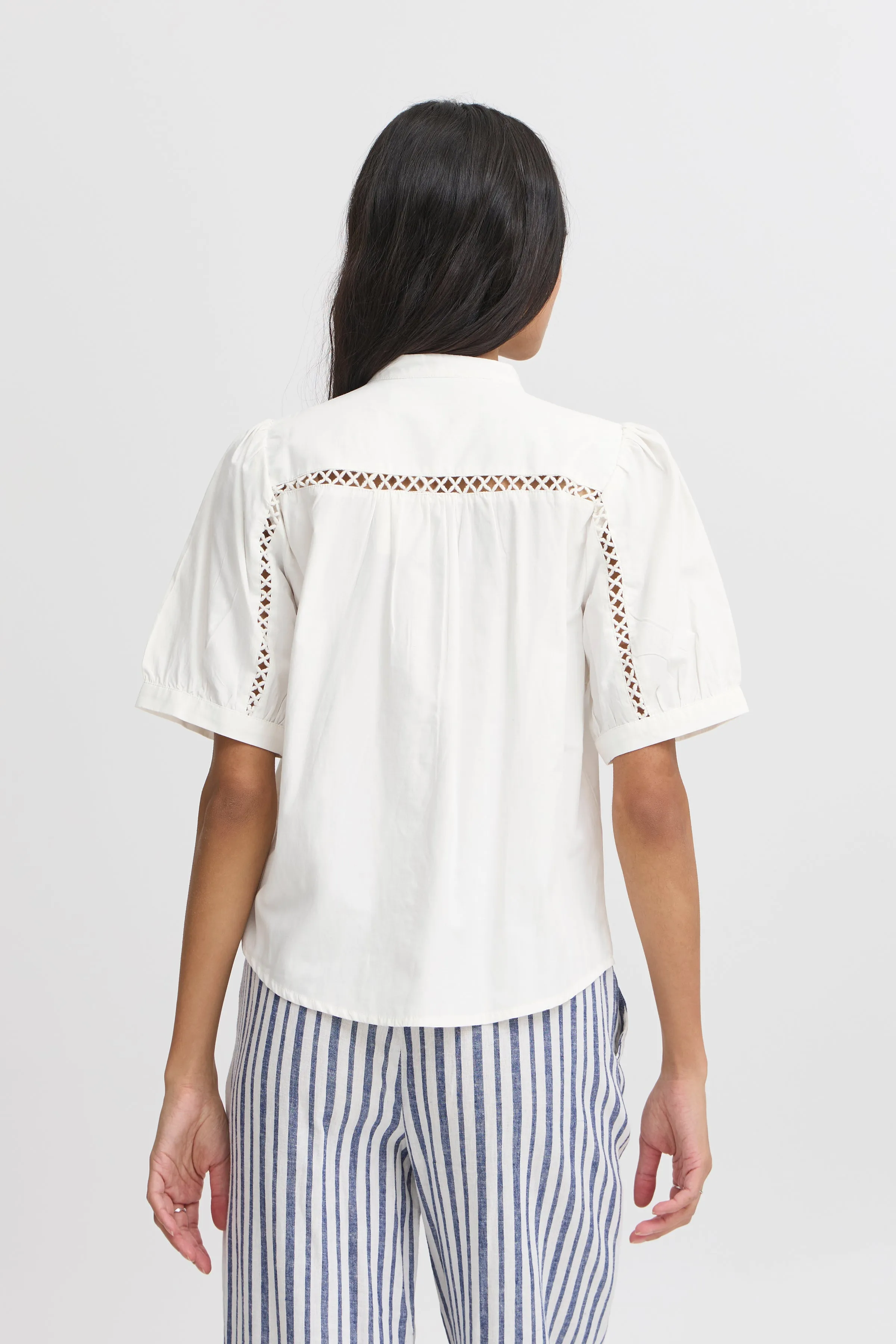 Frankie Short Sleeve Shirt | Marshmallow