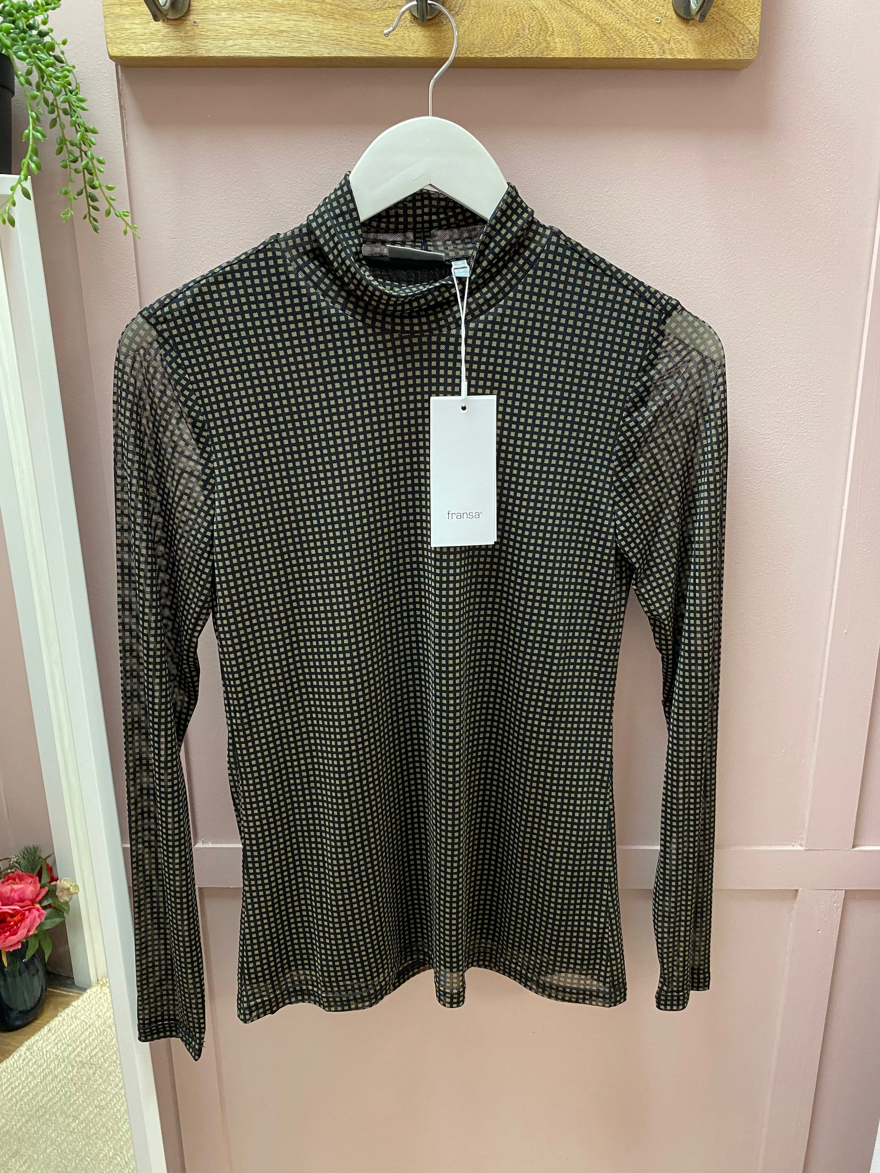 Fransa Mesh T-Shirt