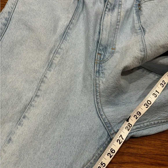 Free People Powell boyfriend pull on jeans size M