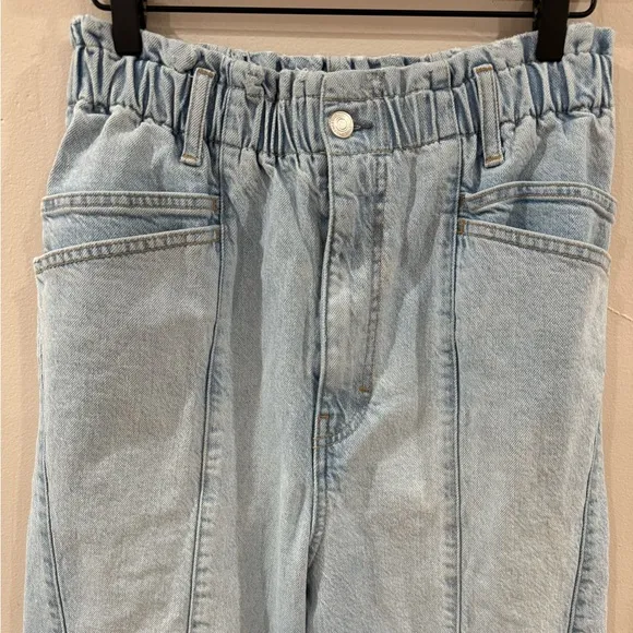 Free People Powell boyfriend pull on jeans size M