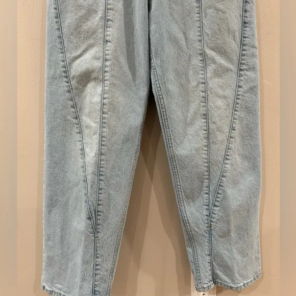 Free People Powell boyfriend pull on jeans size M